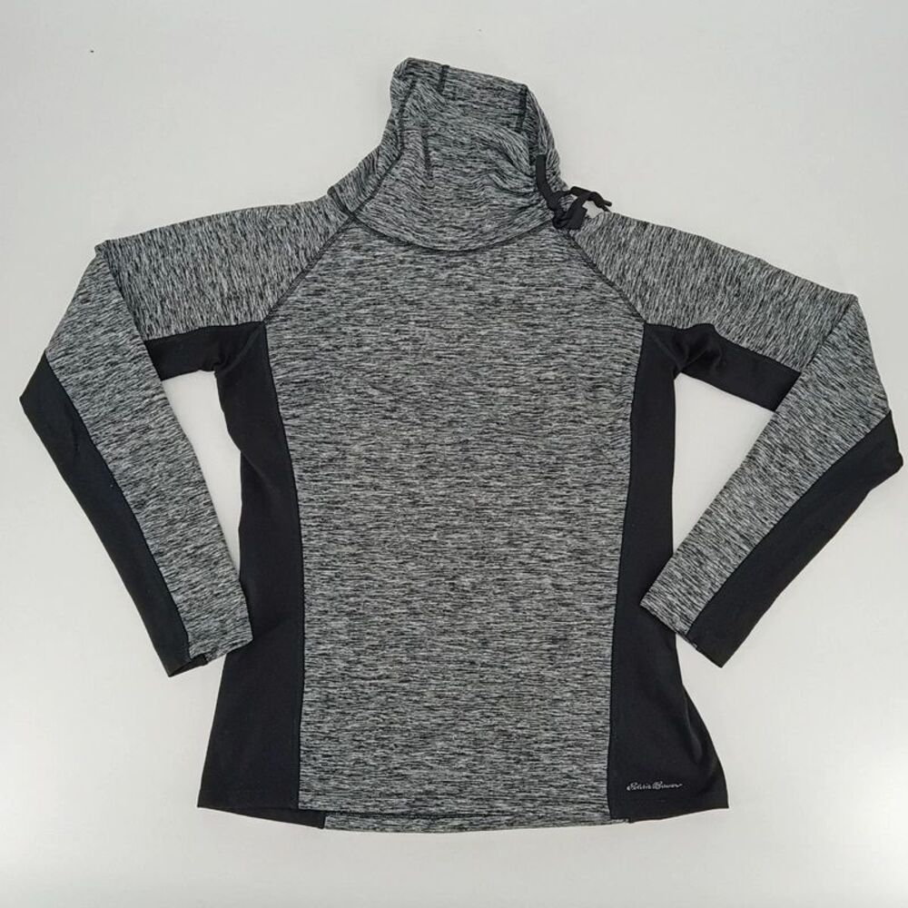Eddie Bauer Color Block Turtleneck / Funnel neck Sweatshirt M Gorpcore